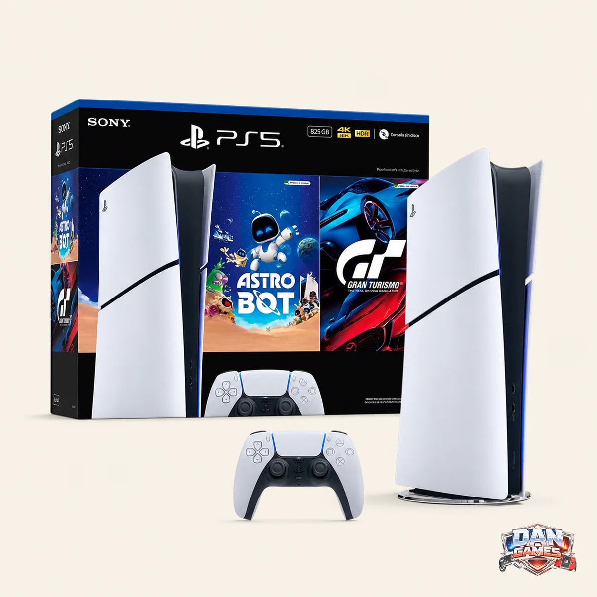 PS5 Slim Digital — Novo Lacrado